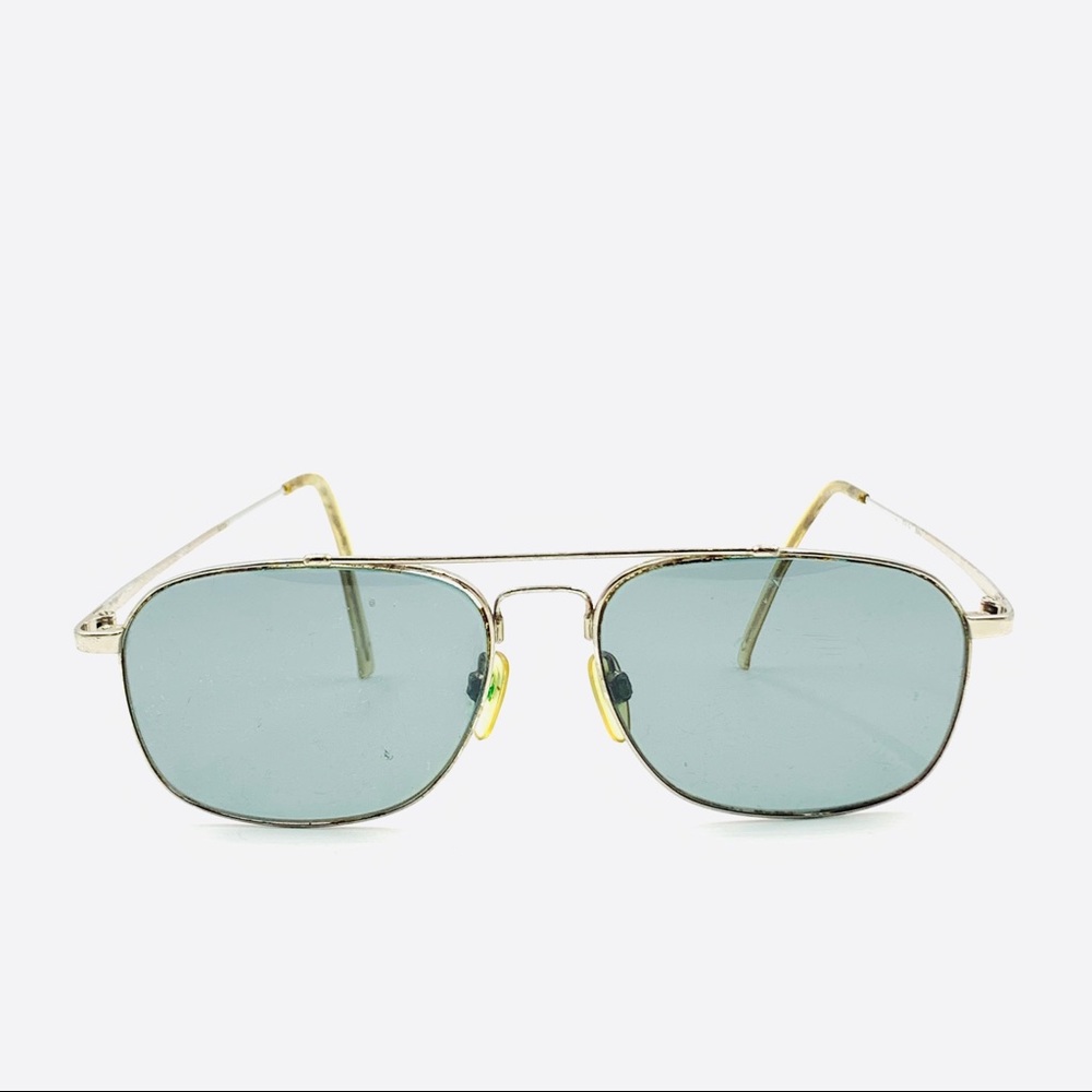 Vintage Zyloware Silver Aviator Sunglasses Frames